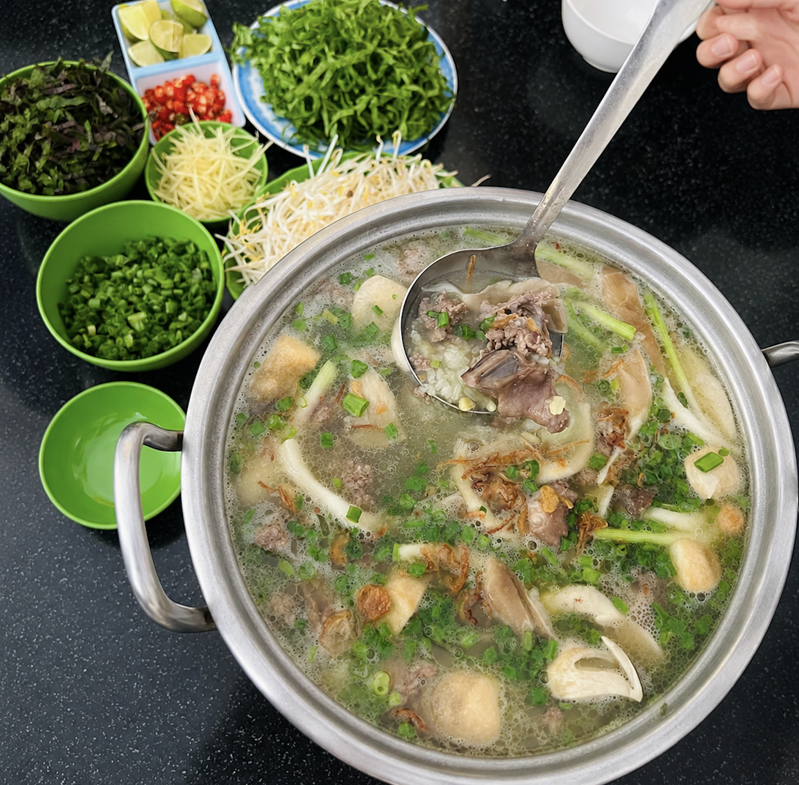 cháo bồ câu vũng tàu